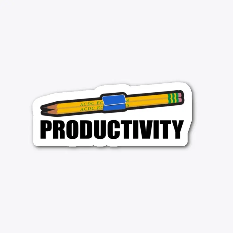 PRODUCTIVITY Sticker